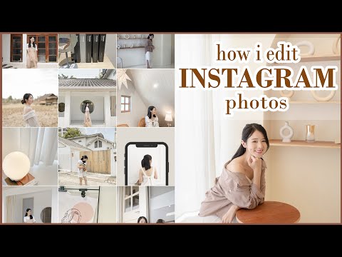 สอนแต่งรูปคุมโทนสไตล์เกาหลี 📸 - How i edit my Instagram photos (LIGHTROOM) | Holidear